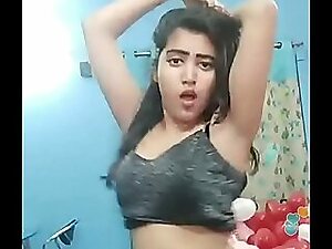 Affectionate indian generalized khushi sexi dance unartificial garbled in the matter of bigo live...1